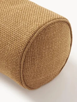 Clearance Cojín rulo con ribete Aya Mantas|Cojines Decorativos