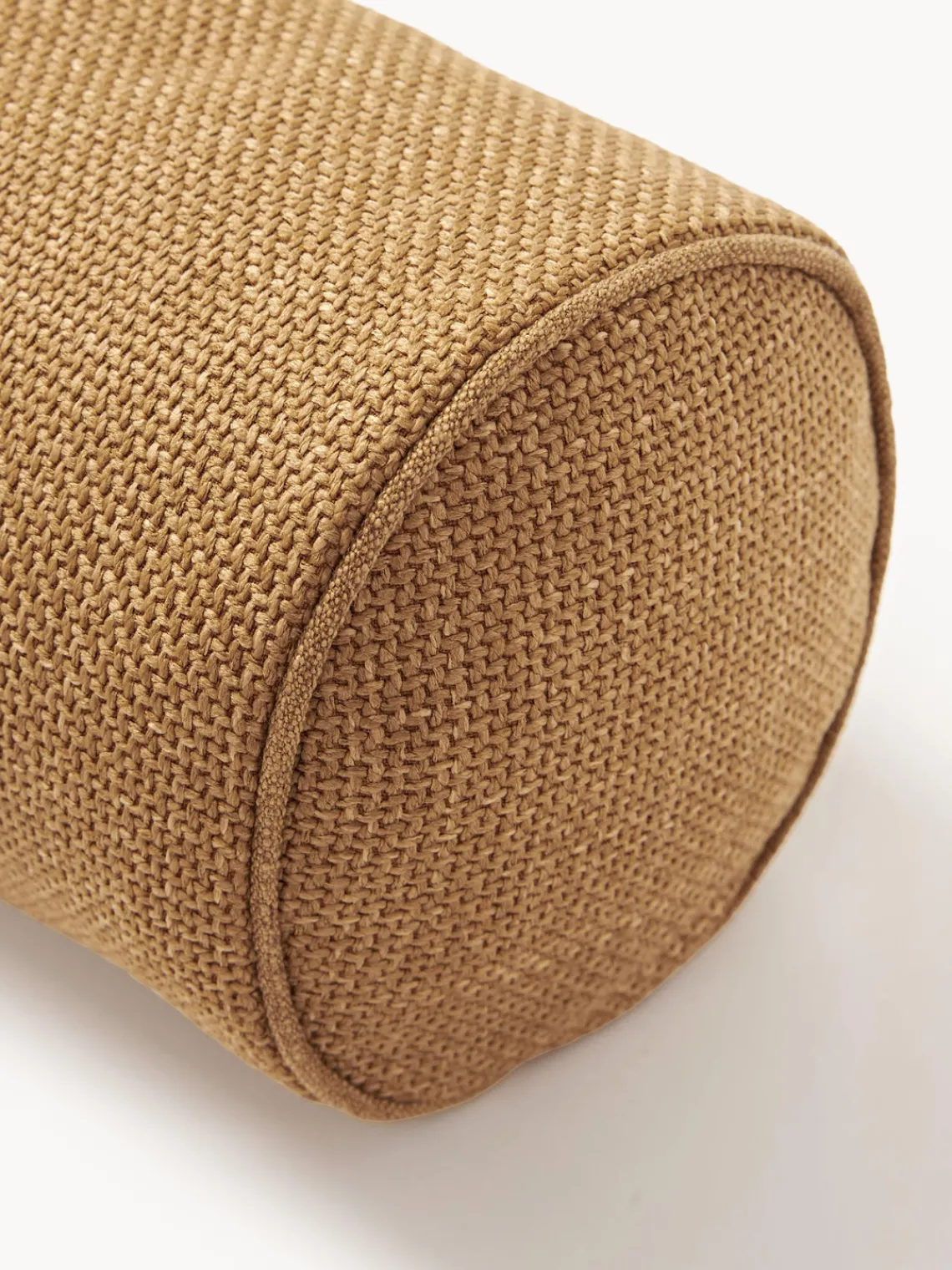 Clearance Cojín rulo con ribete Aya Mantas|Cojines Decorativos