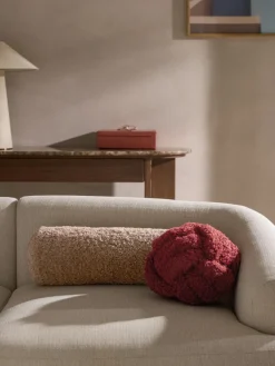 New Cojín rulo de borreguillo Dotty Mantas|Cojines Decorativos