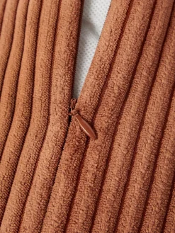 Cojín rulo de pana Kylen Mantas|Cojines Decorativos