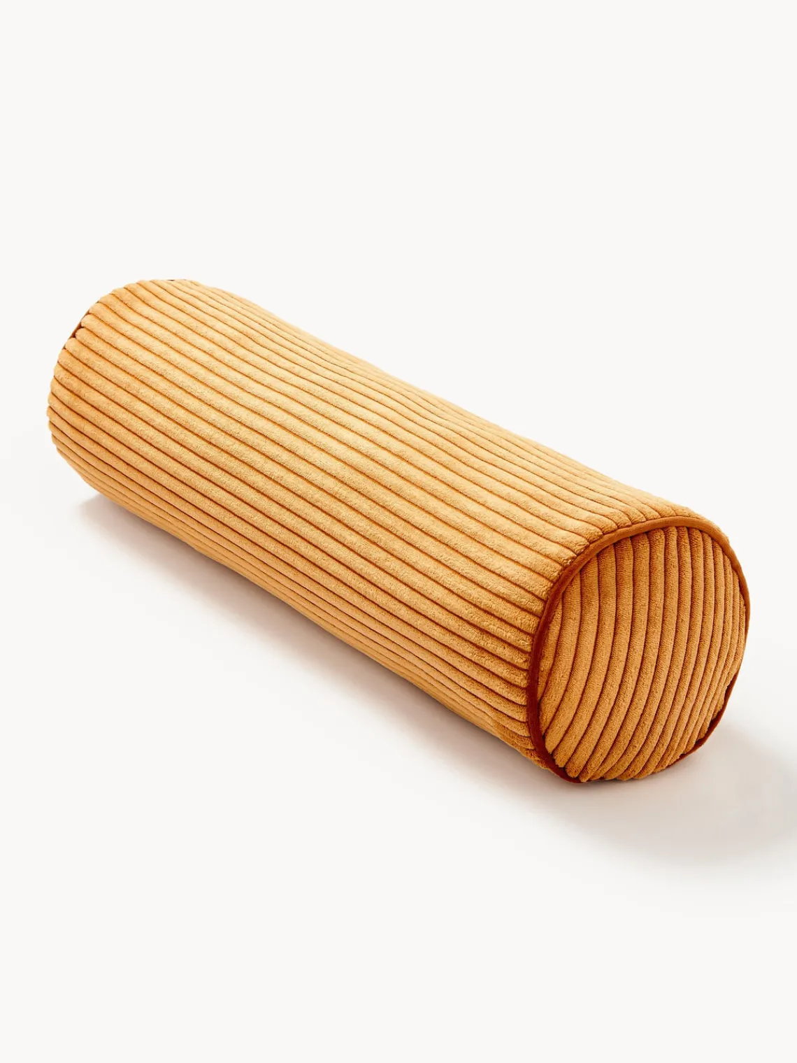 Mantas|Cojines Decorativos>Westwing Collection Cojín rulo de pana Kylen Naranja