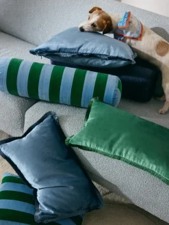 Online Cojín rulo de terciopelo patchwork Remus Mantas|Cojines Decorativos