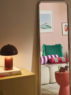 Hot Cojín rulo de terciopelo patchwork Remus Mantas|Cojines Decorativos