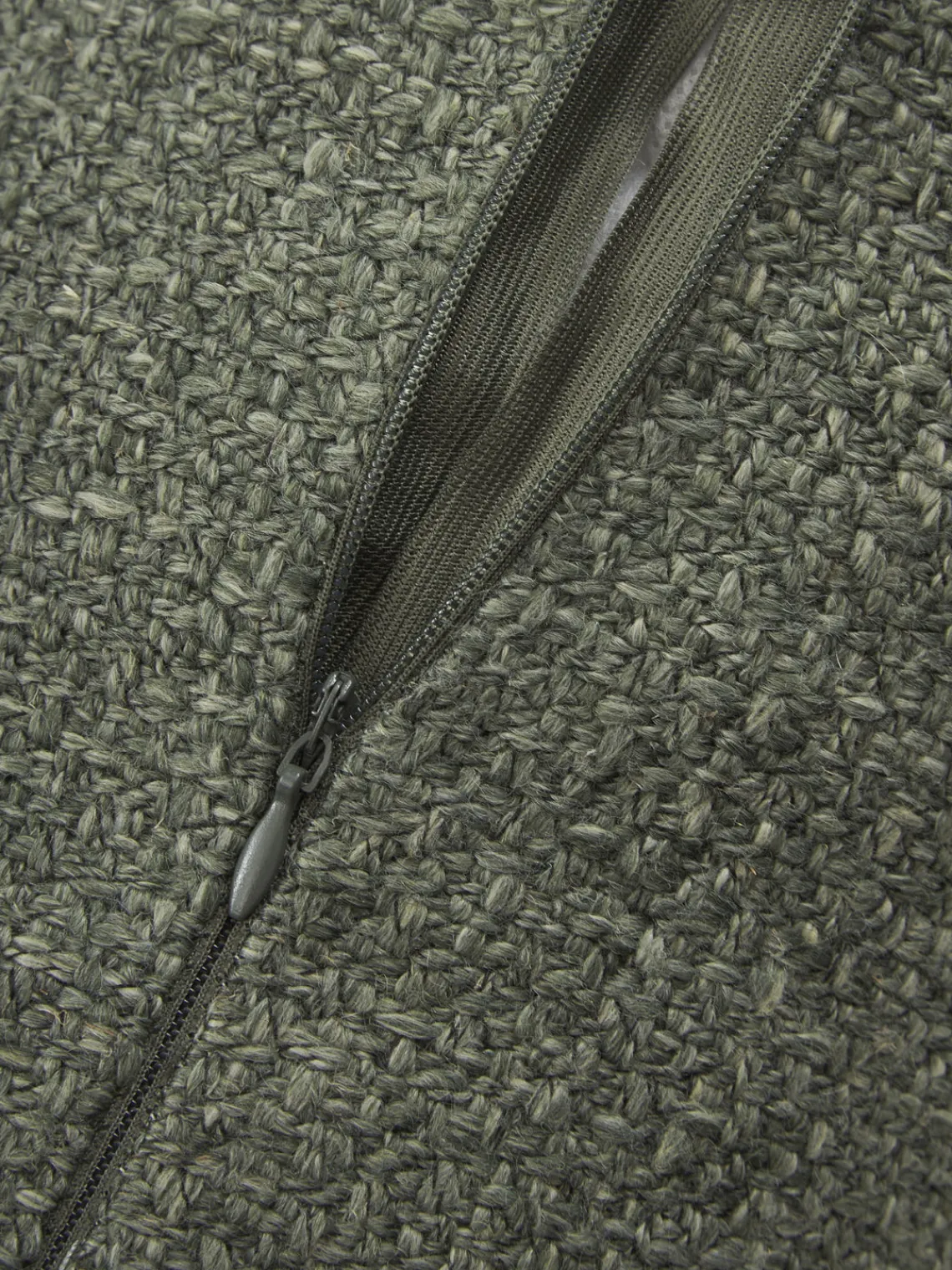 Sale Cojín rulo en tejido bouclé con ribete Aya Mantas|Cojines Decorativos