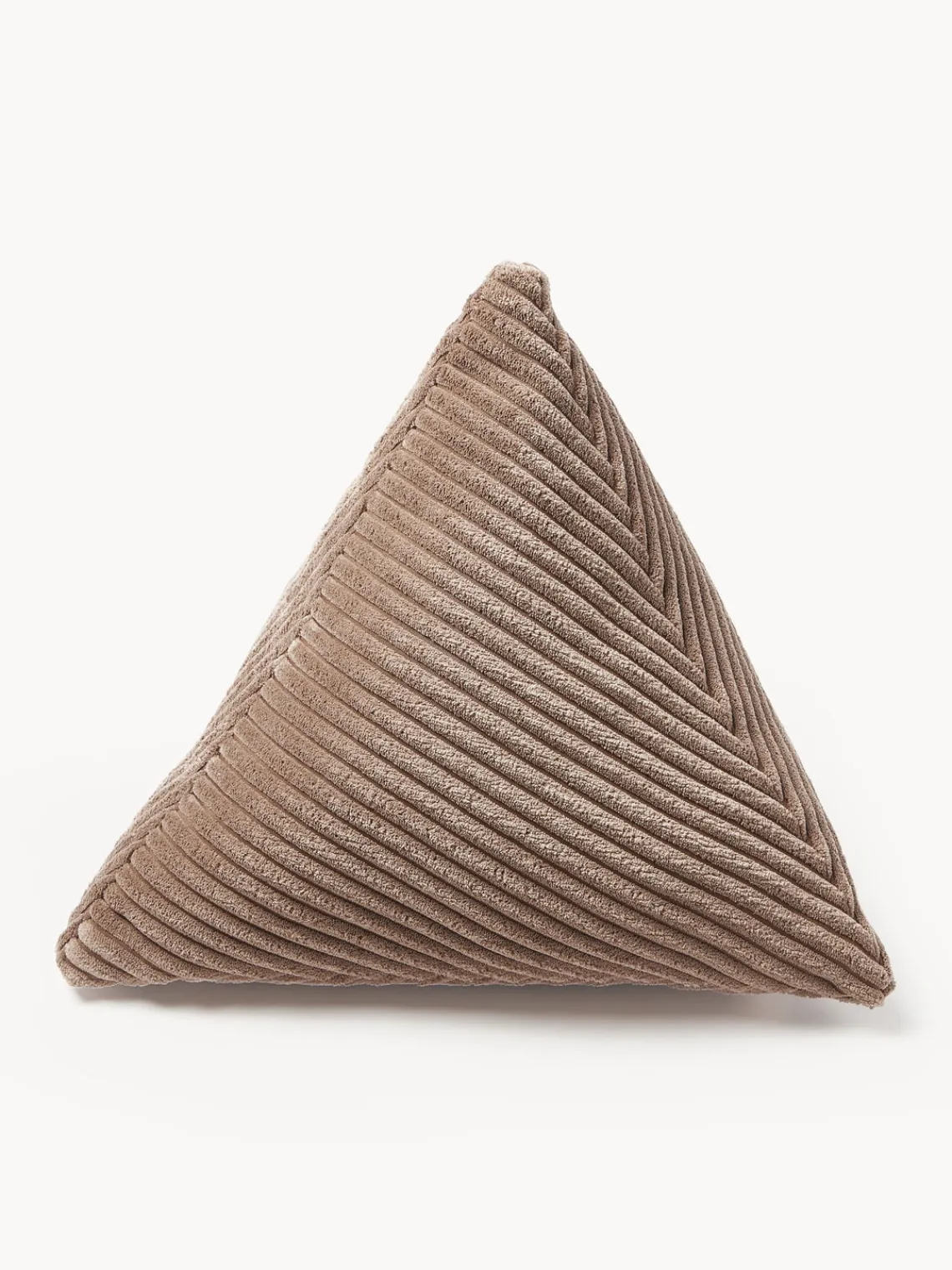 Discount Cojín triangular de pana Kylen Cojines Decorativos|Mantas