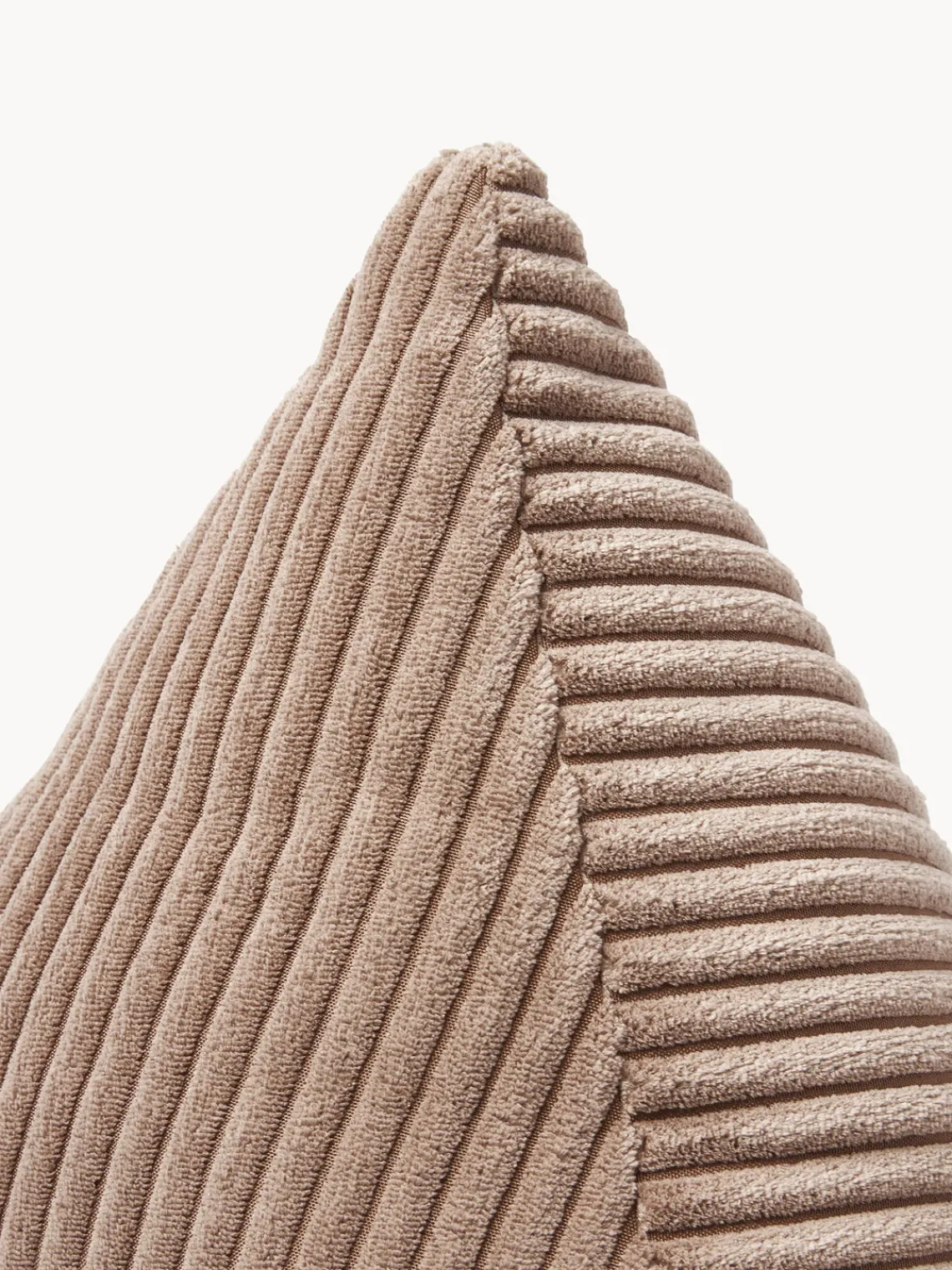 Discount Cojín triangular de pana Kylen Cojines Decorativos|Mantas