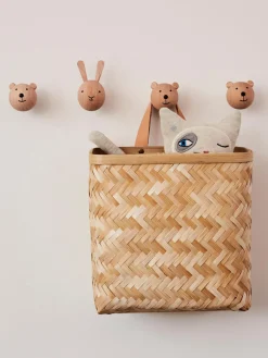 Outlet Colgador de pared de madera de haya Bear Niños Decoración Infantil|Colgadores Y Estantes De Pared