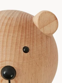 Outlet Colgador de pared de madera de haya Bear Niños Decoración Infantil|Colgadores Y Estantes De Pared
