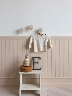 Decoración Infantil|Colgadores Y Estantes De Pared>Cam Cam Copenhagen Colgadores de pared artesanales de madera de haya Ballon, 3 uds.