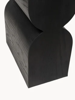 Discount Consola artesanal de madera Curve Mesas Consola|Consolas