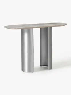 Best Consola con tablero de mármol Noam Mesas Consola|Consolas