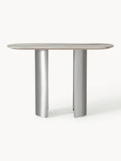 Best Consola con tablero de mármol Noam Mesas Consola|Consolas