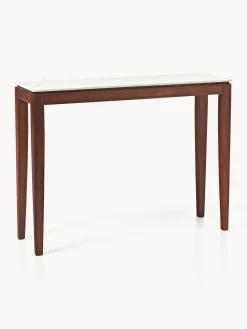 Hot Consola con tablero en efecto mármol Jackson Mesas Consola|Consolas