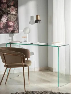 Outlet Consola de cristal de Burano Mesas Consola|Consolas