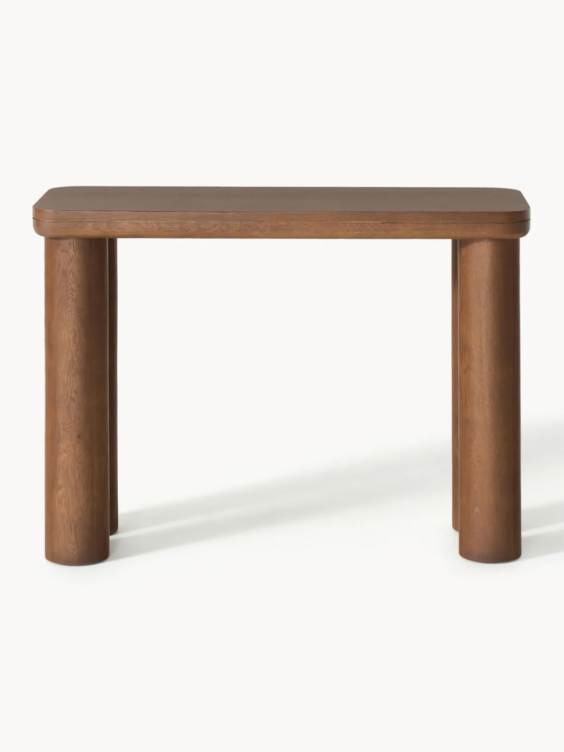 Outlet Consola de madera de roble Kalia Mesas Consola|Consolas