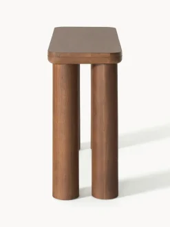 Outlet Consola de madera de roble Kalia Mesas Consola|Consolas