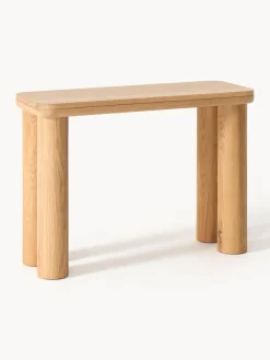 Discount Consola de madera de roble Kalia Mesas Consola|Consolas