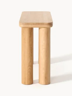 Discount Consola de madera de roble Kalia Mesas Consola|Consolas