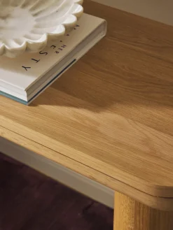 Discount Consola de madera de roble Kalia Mesas Consola|Consolas