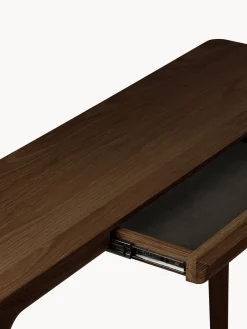 Clearance Consola de madera de roble con cajón Heart'n'Soul Mesas Consola|Consolas