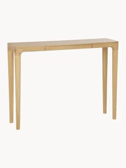 Consola de madera de roble con cajón Heart'n'Soul Mesas Consola|Consolas