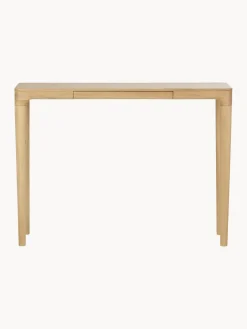 Consola de madera de roble con cajón Heart'n'Soul Mesas Consola|Consolas