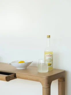 Consola de madera de roble con cajón Heart'n'Soul Mesas Consola|Consolas