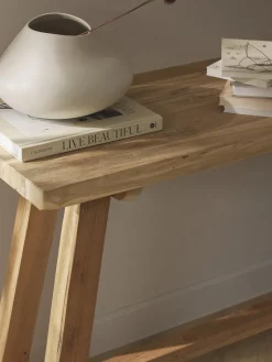 Mesas Consola|Consolas></noscript>Westwing Collection Consola de madera de teca Lawas