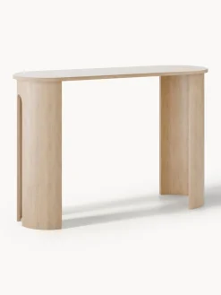 Mesas Consola|Consolas>Westwing Collection Consola de madera Inola Madera de roble