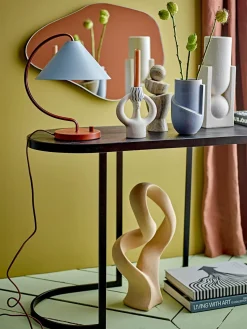 Mesas Consola|Consolas>Bloomingville Consola de metal con tablero de madera Carter