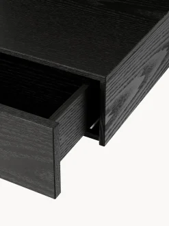 Mesas Consola|Consolas></noscript>New Works Consola de pared Tana Madera de roble lacada en negro