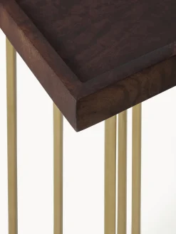 Discount Consola de recibidor de madera de mango Luca Mesas Consola|Consolas