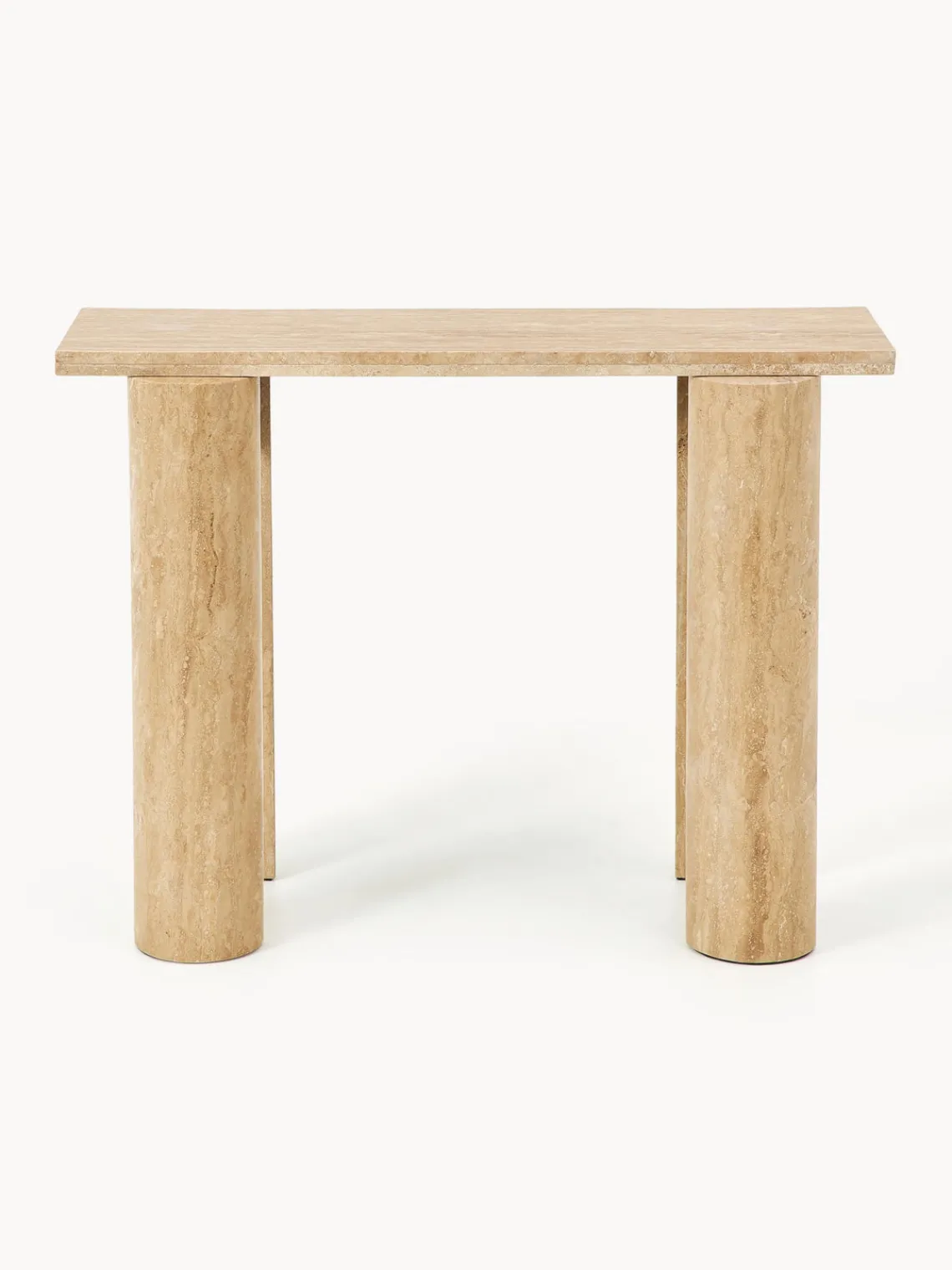 New Consola de travertino Disa Mesas Consola|Consolas
