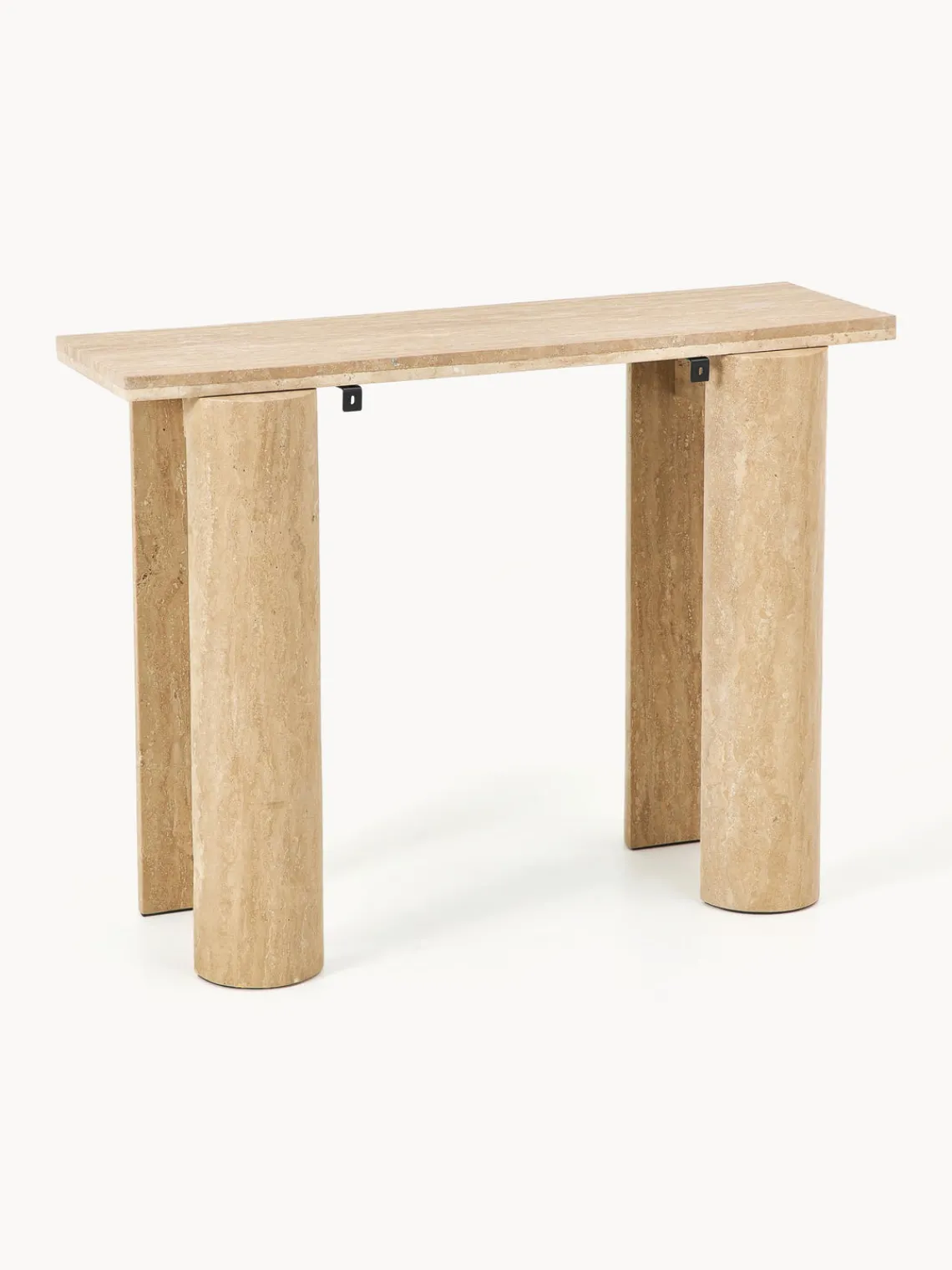 New Consola de travertino Disa Mesas Consola|Consolas