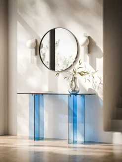 Clearance Consola de vidrio Anouk Mesas Consola|Consolas