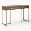 Mesas Consola|Consolas>Dutchbone Consola en espiga de chapada en acacia Class
