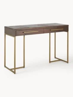 Mesas Consola|Consolas>Dutchbone Consola en espiga de chapada en acacia Class