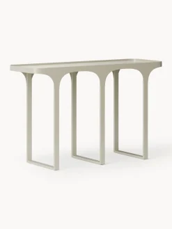 Mesas Consola|Consolas>Westwing Collection Consola en look travertino Bella Aspecto travertino beige claro