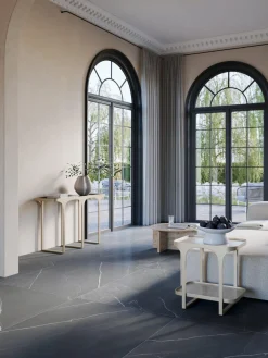 Mesas Consola|Consolas>Westwing Collection Consola en look travertino Bella Aspecto travertino beige claro