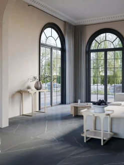 New Consola en look travertino Bella Mesas Consola|Consolas