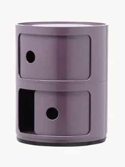 Cajoneras|Mesas Auxiliares></noscript>Kartell Contenedor de diseño Componibili, 2 módulos Lila brillante