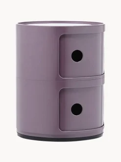 Cajoneras|Mesas Auxiliares></noscript>Kartell Contenedor de diseño Componibili, 2 módulos Lila brillante