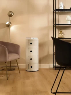 Best Contenedor de diseño Componibili, 4 módulos Cajoneras|Mesas Auxiliares