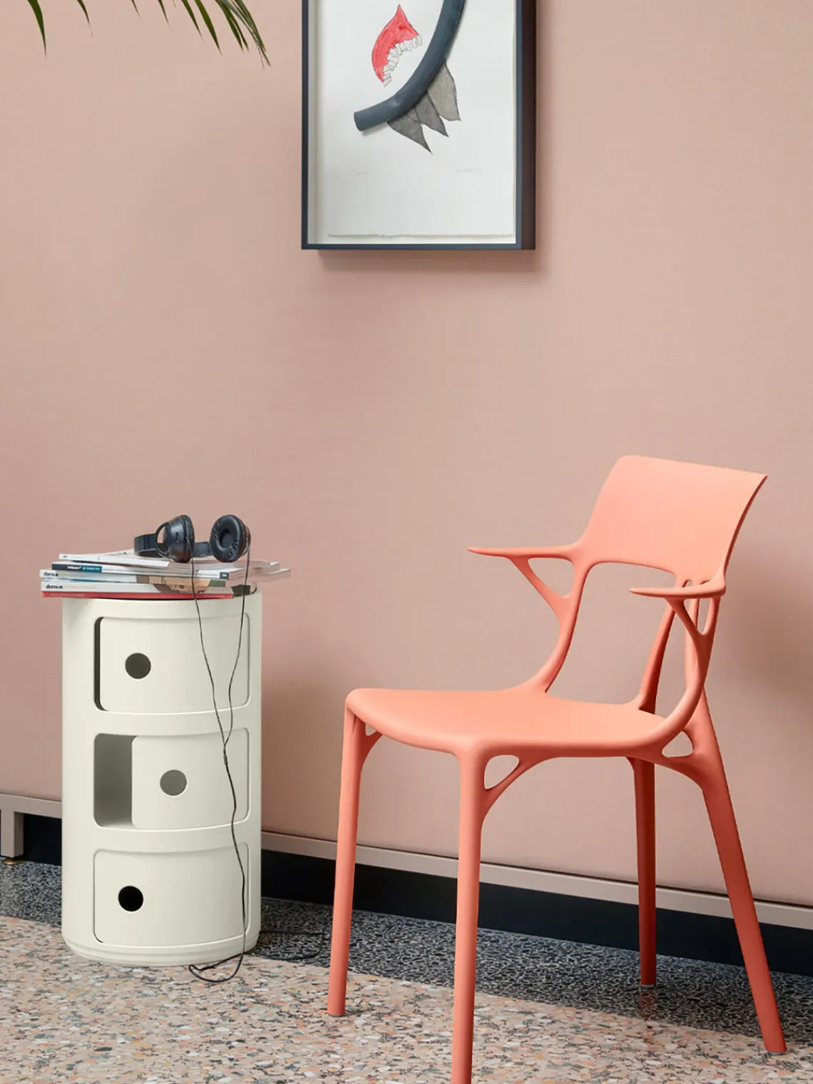 Sale Contenedor de diseño Componibili, 3 módulos Cajoneras|Mesas Auxiliares