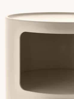 Cajoneras|Mesas Auxiliares></noscript>Kartell Contenedor de diseño Componibili, 3 módulos Beige mate