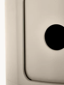 Cajoneras|Mesas Auxiliares></noscript>Kartell Contenedor de diseño Componibili, 3 módulos Beige mate