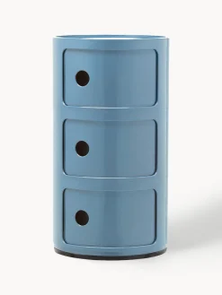 New Contenedor de diseño Componibili, 3 módulos Cajoneras|Mesas Auxiliares