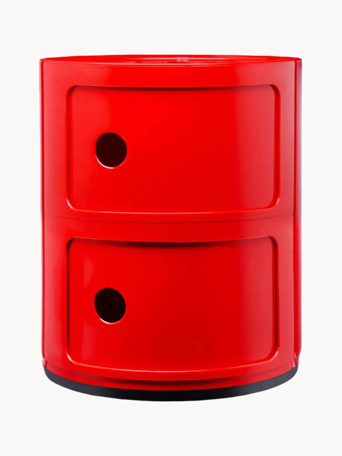 Cajoneras|Mesitas De Noche>Kartell Contenedor de diseño Componibili, 2 módulos Coral