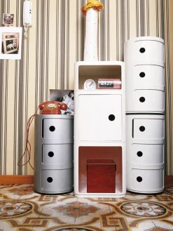 Discount Contenedor de diseño Componibili, 3 módulos Cajoneras|Mesitas De Noche