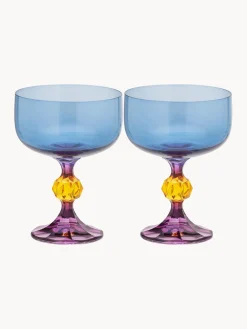 Clearance Copas de cóctel de cristal Paradise, 2 uds. Copas De Cóctel|Vajillas Completas